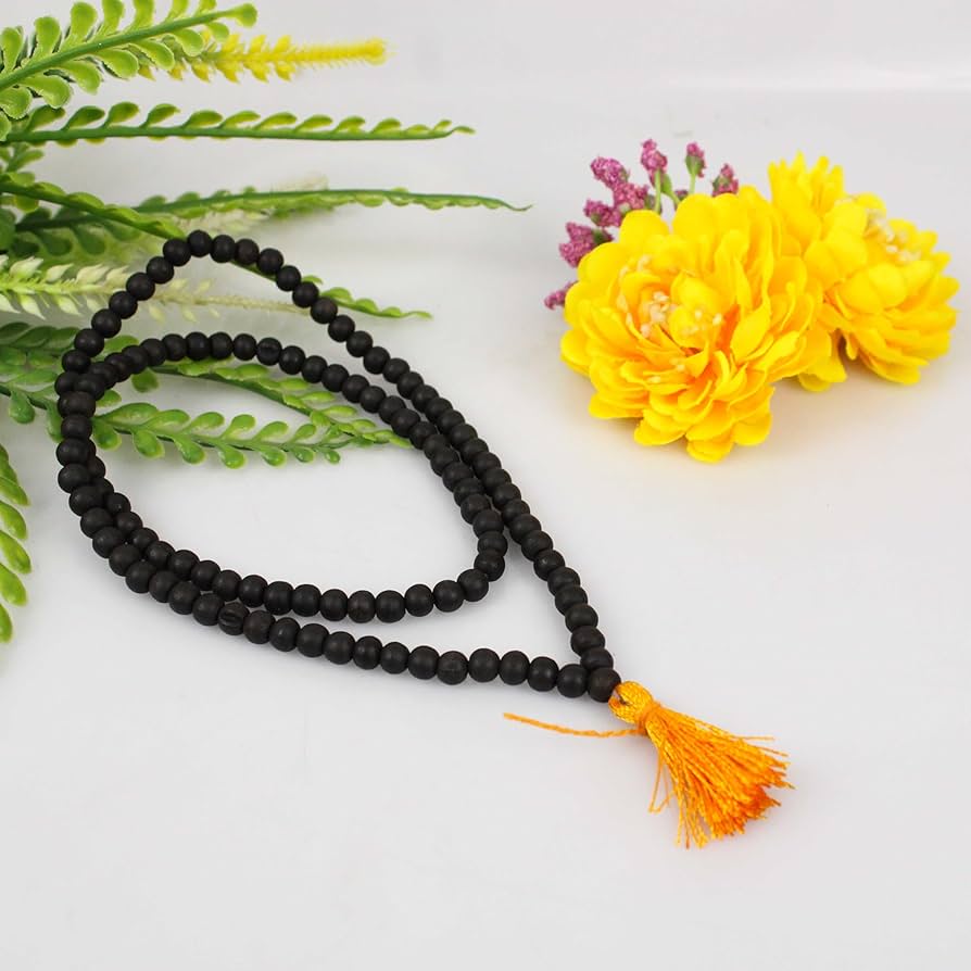 SatyamShivam | Original Karungali Malai - Natural Black Ebony Wood