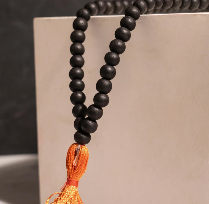 SatyamShivam | Original Karungali Malai - Natural Black Ebony Wood